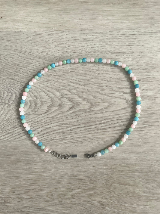 Colour Mix Pearl Necklace